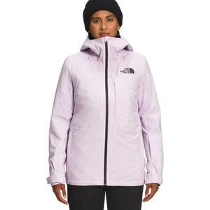 The North Face Thermoball Eco Snow Triclimate Jacket Lavender Fog Color Size M